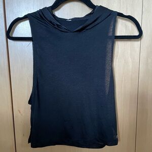 Alo Crop Tank with Hood, Size XS, Worn Once